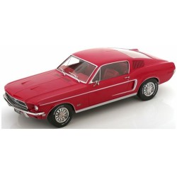 KKDC181392 - 1/18 FORD MUSTANG GT FASTBACK 1968 - RED KKDC181392 - 1/18 FORD MUSTANG GT FASTBACK 1968 - RED