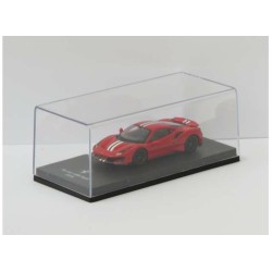 1/64 FERRARI 488 PISTA, RED/WHITE/BLACK 2018
