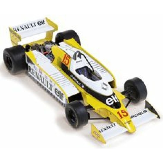 FORMULA 1 1/24 RENAULT RS10 - JEAN PIERE JABOUILLE - 1979 - F1 NO.15