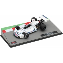 1/43 BRABHAM BT44B 1975 - CARLOS PACE CASED - F1 COLLECTION