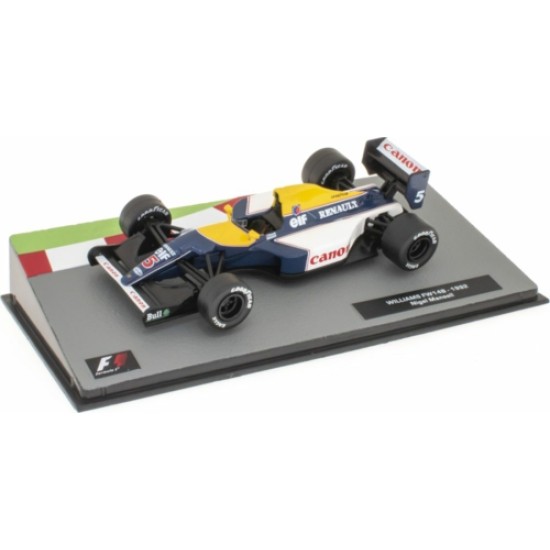 1/43 WILLIAMS FW 14B 1992 - NIGEL MANSELL CASED - F1 COLLECTION