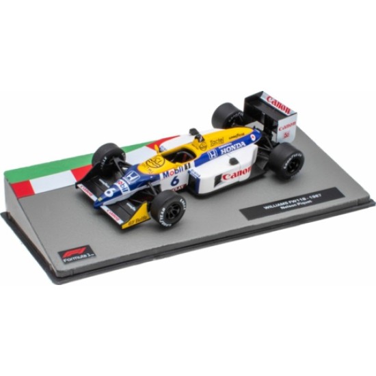 1/43 WILLIAMS FW11B - NELSON PIQUET 1987 - F1 COLLECTION