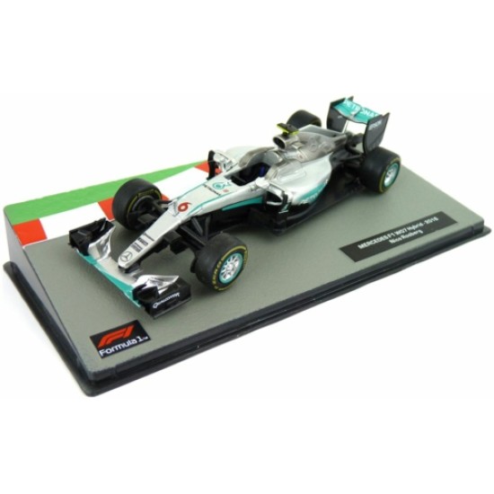 1/43 MERCEDES F1 W07 HYBRID 2016 NICO ROSBERG F1 COLLECTION CASED