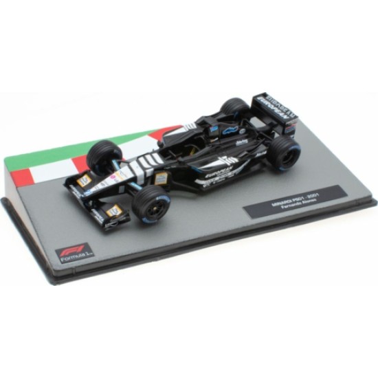 1/43 EURO MINARDI PS01 - 2001 FERNANDO ALONSO - F1 COLLECTION - CASED