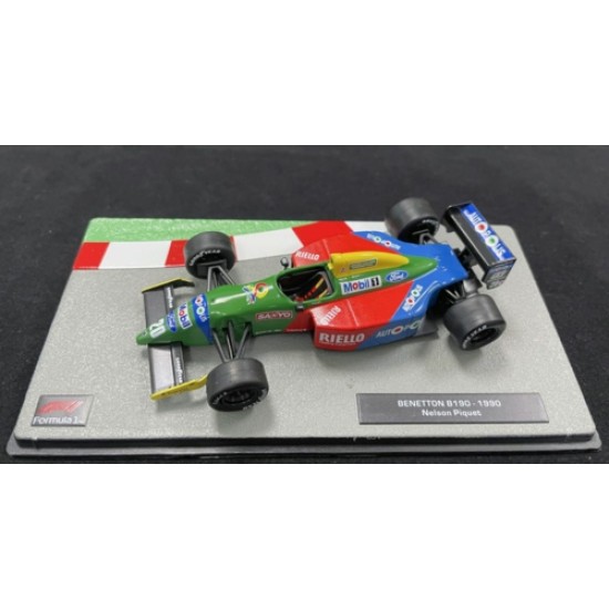 1/43 BENETTON B190 #20 NELSON PIQUET 1990 F1 COLLECTION (CASED) NV065