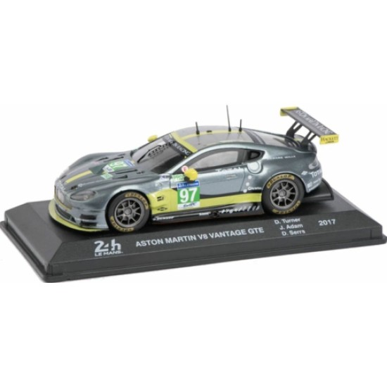 MAGPA19 - 1/43 ASTON MARTIN V8 VANTAGE GTE - NO.97 TURNER/ ADAM/SERRA 2017 - LE MANS COLLECTION - CASED