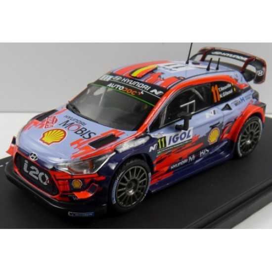 1/43 HYUNDAI I20 COUPE 2019 NEUVILLE NO.11 RALLY COLLECTION