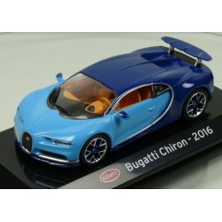 1/43 BUGATTI CHIRON 2016 CASED - SUPERCAR COLLECTION