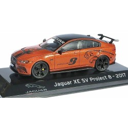 1/43 JAGUAR XE SV PROJECT 8 2017 CASED - SUPERCAR COLLECTION