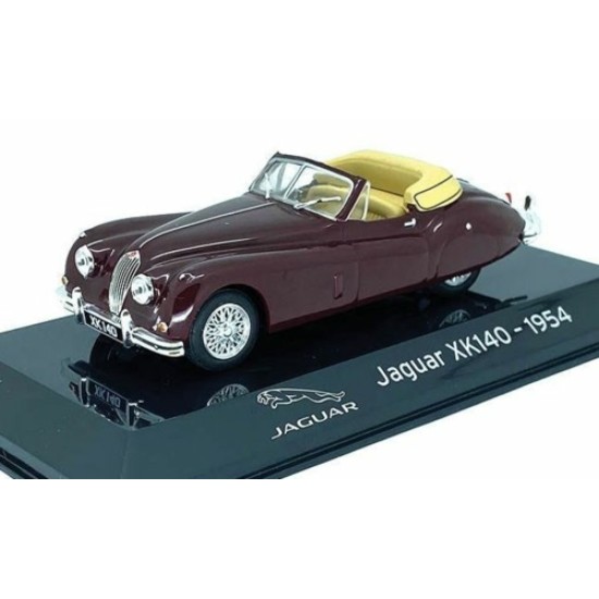 1/43 JAGUAR XK140 1954 CASED - SUPERCAR COLLECTION