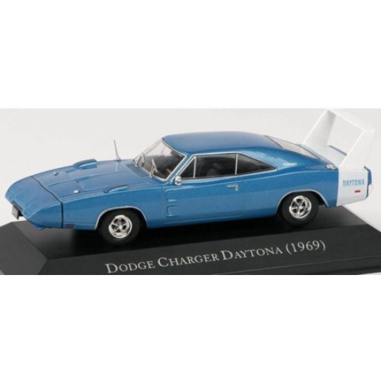 MAGPP14 - 1/43 DODGE CHARGER DAYTONA - BLUE (1969) - AMERICAN CAR COLLECTION