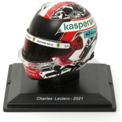 1/5 CHARLES LECLERC - 2021 FERRARI F1 HELMET COLLECTION