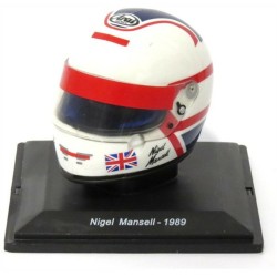 1/5 NIGEL MANSELL - 1989 FERRARI F1 HELMET COLLECTION