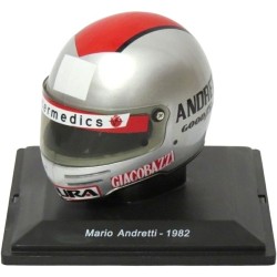 1/5 MARIO ANDRETTI 1982 FERRARI F1 SCALED HELMET REPLICA
