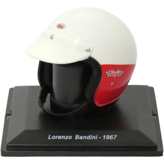 1/5 LORENZO BANDINI - 1967 FERRARI F1 SCALED HELMET REPLICA