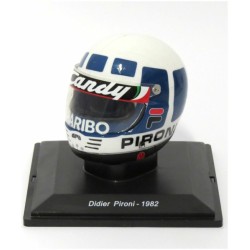 1/5 DIDIER PIRONI - 1982 - FERRARI F1 SCALED HELMET REPLICA
