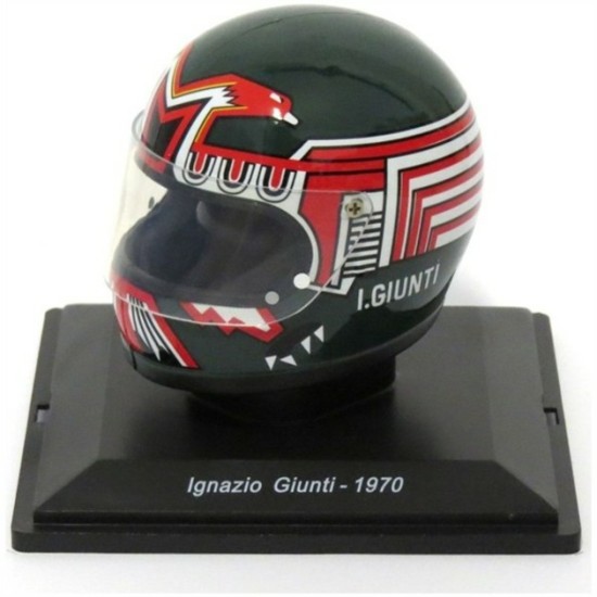 1/5 SCALE IGNAZIO GIUNTI SCUDERIA FERRARI F1 1970 REPLICA HELMET