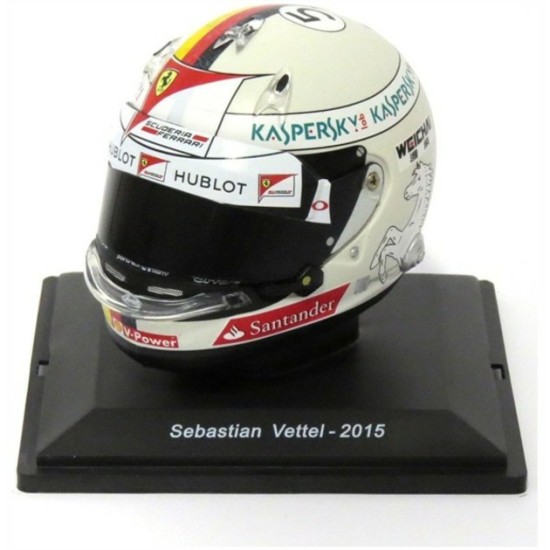 1/5 SEBASTIAN VETTEL - 2015 FERRARI F1 SCALED HELMET REPLICA