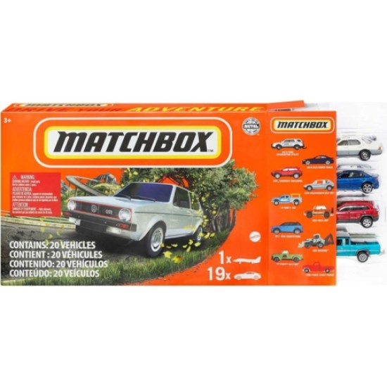 MATCHBOX BASIC 20 CAR PACK FGM48