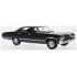 MCG181006 - 1/18 CHEVROLET IMPALA BLACK 1967 - SUPERNATURAL LOOK-A-LIKE