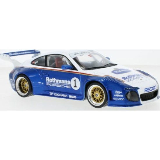 1/18 PORSCHE OLD AND NEW 997 WHITE ROTHMANS 2020 MCG18327