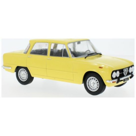 1/18 ALFA ROMEO GIULIA NUOVA SUPER YELLOW 1974 MCG18334