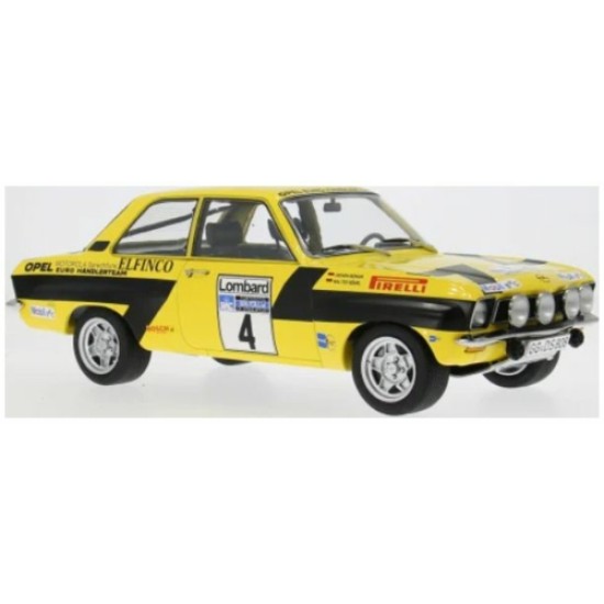 MCG18345R - 1/18 OPEL ASCONA A RAC RALLY 1975 NO.4 - W.ROHRL C.GEISTDORFER