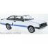 1/18 FORD ESCORT MK II R WHITE WITH BLUE BONNET STRIPES MCG18350