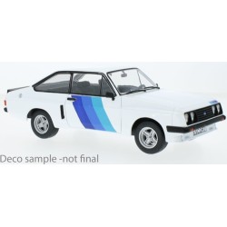 1/18 FORD ESCORT MK II R WHITE WITH BLUE FLASH MCG18351