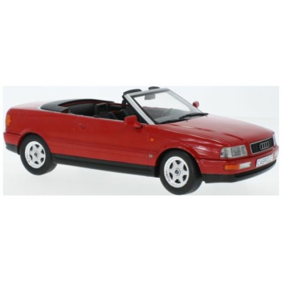 MCG18371 - 1/18 AUDI CABRIOLET RED 1991