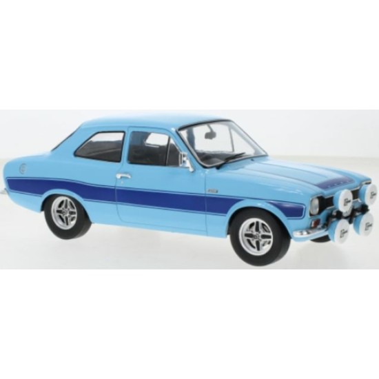 1/18 FORD ESCORT MKI RS2000 LIGHT BLUE 1973 RHD MCG18386