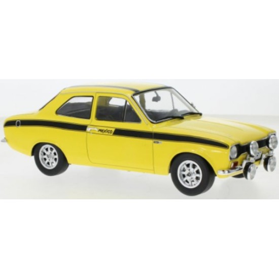 1/18 FORD ESCORT MKI MEXICO YELLOW 1973 MCG18387