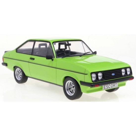 1/18 FORD ESCORT MK II RS 2000 LIGHT GREEN RHD 1977 MCG18406