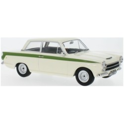 1/18 FORD LOTUS CORTINA MK I WHITE/GREEN 1963 MCG18434