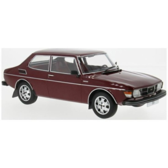 MCG18441 - 1/18 SAAB 99 EMS DARK RED 1977