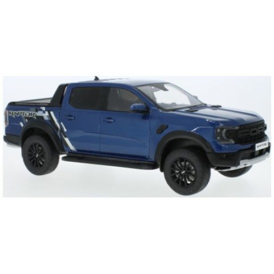 MCG18455 - 1/18 FORD RANGER RAPTOR METALLIC BLUE 2023