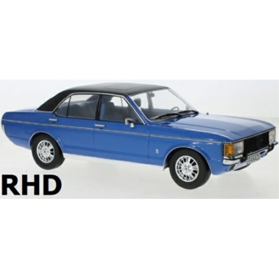 1/18 FORD GRANADA MK I METALLIC BLUE/MATT BLACK 1975 (RHD) MCG18468