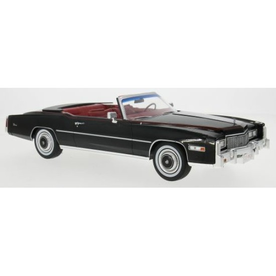 MCG18473 - 1/18 CADILLAC ELDORADO CONVERTIBLE - BLACK 1976