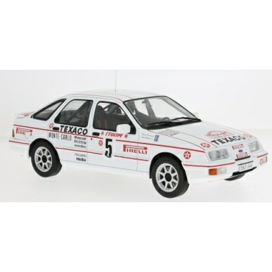 MCG18481R - 1/18 FORD SIERRA XR 4X4 RALLY WM - RALLY MONTE CARLO 1987 TEXACO NO. 5 - BLOMQVIST/BERGLUND