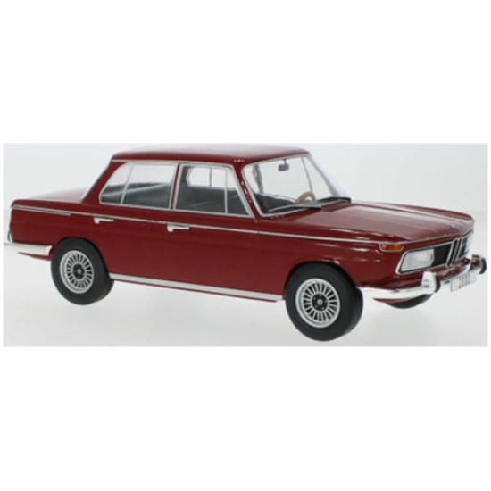 MCG18543 - 1/18 BMW 2000 (TYP 121) DARK RED 1966