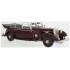 MCG18665 - 1/18 MERCEDES 770 (W150) CABRIOLET DARK RED BLACK 1938