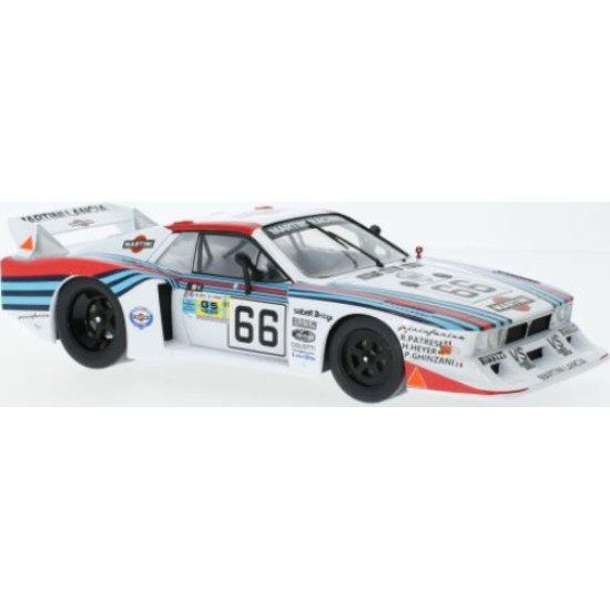 MCG18813 - 1/18 LANCIA BETA MONTECARLO GR.5 NO.66 MARTINI RACING 24H LE MANS 1981 R.PATRESE/H.HEYER