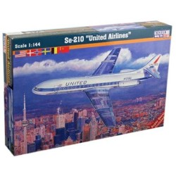 1/144 SE-210 CARAVELLE UNITED AIRLINES (PLASTIC KIT)