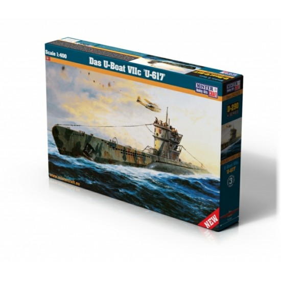 1/400 GERMAN U-BOAT VIIC T SPECIAL EDITION (PLASTIC KIT) D-290