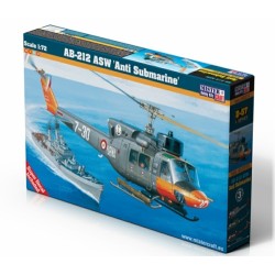 1/72 AB-212 ASW ANTI SUBMARINE (PLASTIC KIT)