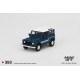 1/64 LAND ROVER DEFENDER 90 COUNTY WAGON STRATOS BLUE (LHD)