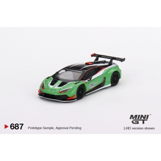 1/64 LAMBORGHINI HURACAN GT3 EVO2 PRESENTATION (LHD) MGT00687-L