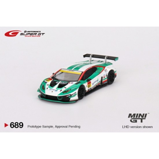 1/64 LAMBORGHINI HURACAN GT3 EVO NO.87 BAMBOO AIRWAYS GT3 JLOC 2023 SUPER GT