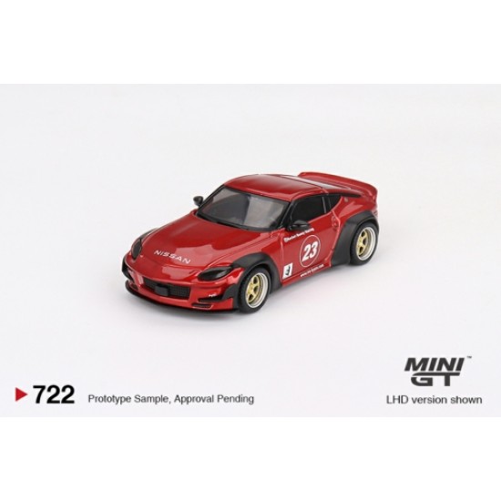 1/64 NISSAN Z PANDEM PASSION RED (LHD)