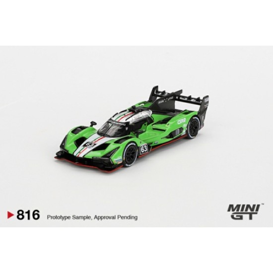 MGT00816-BL - 1/64 LAMBORGHINI SC63 NO.63 IRON LYNX 2024 IMSA SEBRING 12 HRS (LHD) BLISTER PACKAGING